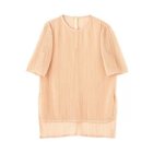 【アドーア/ADORE】のシアーランダムプリーツブラウス 大人の最旬トレンドファッション＆コーディネート founy(ファウニー) ファッション Fashion レディースファッション Fashion for Women トップス・カットソー Cut & Sew Tops シャツ・ブラウス・オフィスカジュアル Elegant Blouses & Button-Ups おすすめ Recommended / Our Picks インナー Innerwear シアー Sheer, See-Through シフォン Chiffon, Lightweight Fabric シンプル Simple, Minimal ジャケット Jacket, Outerwear スタンダード Standard, Basic セットアップ Set-Up, Coordinated Outfit ドレス Dress, One-Piece ノースリーブ Sleeveless, No-Sleeve フィット Fit, Slim Fit フォルム Silhouette, Form プリーツ Pleats, Pleated ベーシック Basic, Essential ランダム Random, Irregular エレガント 上品 Elegant 夏 Summer 春 Spring S/S・春夏 SS, Spring/Summer, Warm Season thumbnail ベージュ|ID: prp329100004982840 ipo3291000000037328601
