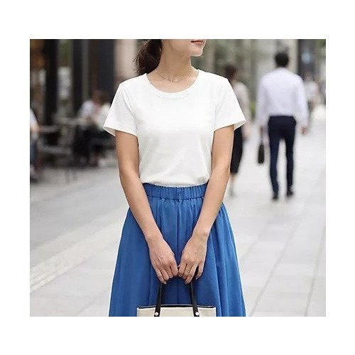 【スタイルデリ/STYLE DELI】の【Made in JAPAN】フライス半袖カットソートップス インテリア・キッズ・メンズ・レディースファッション・服の通販 founy(ファウニー) 　ファッション　Fashion　レディースファッション　Fashion for Women　トップス・カットソー　Cut & Sew Tops　カットソー・ベーシックTシャツ　Cut-and-Sewn Tops / Stretch Tees & Basics　イエロー　Yellow　インナー　Innerwear　カットソー　Cut and Sewn Top　ジャケット　Jacket, Outerwear　ストレート　Straight, Straight Cut　スリット　Slit, Slit Detail　タンク　Tank Top, Sleeveless Top　定番　Standard, Basic Item　人気　Popular, Best Seller　フィット　Fit, Slim Fit　フォルム　Silhouette, Form　ベーシック　Basic, Essential　半袖　Short Sleeve, Half Sleeve　日本製　Made In Japan　夏　Summer　エレガント 上品　Elegant　ホワイト|ID: prp329100004984022 ipo3291000000037335926