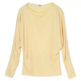 【トーテム/TOTEME】のBoatneck jersey top 大人の最旬トレンドファッション＆コーディネート founy(ファウニー) ファッション Fashion レディースファッション Fashion for Women ワンピース Dresses ドレープ Drape, Draping Fabric フィット Fit, Slim Fit リラックス Relax, Relaxed Fit 洗える Machine Washable |ID:prp329100004985330
