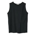 【ジュリエ/Julier】のライトプライムノースリーブプルオーバー 大人の最旬トレンドファッション＆コーディネート founy(ファウニー) ファッション Fashion レディースファッション Fashion for Women トップス・カットソー Cut & Sew Tops キャミソール&ノースリーブ Camisoles & Sleeveless Tops カジュアルプルオーバー・ニットトップス Pullovers & Knit Tops / Casual Pullovers カッティング Cutting Detail コレクション Collection, Seasonal Line シンプル Simple, Minimal バランス Balance, Style Balance 無地 Plain, Solid Color ヨガ Yoga, Yoga Wear ランニング Running, Running Wear, Activewear, Jogging リラックス Relax, Relaxed Fit エレガント 上品 Elegant thumbnail ブラック|ID: prp329100004985339 ipo3291000000037343770