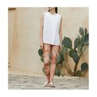【ジュリエ/Julier】のライトプライムノースリーブプルオーバー 大人の最旬トレンドファッション＆コーディネート founy(ファウニー) ファッション Fashion レディースファッション Fashion for Women トップス・カットソー Cut & Sew Tops キャミソール&ノースリーブ Camisoles & Sleeveless Tops カジュアルプルオーバー・ニットトップス Pullovers & Knit Tops / Casual Pullovers カッティング Cutting Detail コレクション Collection, Seasonal Line シンプル Simple, Minimal バランス Balance, Style Balance 無地 Plain, Solid Color ヨガ Yoga, Yoga Wear ランニング Running, Running Wear, Activewear, Jogging リラックス Relax, Relaxed Fit エレガント 上品 Elegant thumbnail ホワイト|ID: prp329100004985339 ipo3291000000037343772