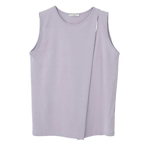 【ジュリエ/Julier】のライトプライムノースリーブプルオーバー インテリア・キッズ・メンズ・レディースファッション・服の通販 founy(ファウニー) 　ファッション　Fashion　レディースファッション　Fashion for Women　トップス・カットソー　Cut & Sew Tops　キャミソール&ノースリーブ　Camisoles & Sleeveless Tops　カジュアルプルオーバー・ニットトップス　Pullovers & Knit Tops / Casual Pullovers　カッティング　Cutting Detail　コレクション　Collection, Seasonal Line　シンプル　Simple, Minimal　バランス　Balance, Style Balance　無地　Plain, Solid Color　ヨガ　Yoga, Yoga Wear　ランニング　Running, Running Wear, Activewear, Jogging　リラックス　Relax, Relaxed Fit　エレガント 上品　Elegant　ラベンダー|ID: prp329100004985339 ipo3291000000037343776