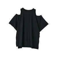 【ジュリエ/Julier】のライトプライムオープンショルダープルオーバー 大人の最旬トレンドファッション＆コーディネート founy(ファウニー) ファッション Fashion レディースファッション Fashion for Women トップス・カットソー Cut & Sew Tops カジュアルプルオーバー・ニットトップス Pullovers & Knit Tops / Casual Pullovers コレクション Collection, Seasonal Line スリット Slit, Slit Detail バランス Balance, Style Balance 無地 Plain, Solid Color ヨガ Yoga, Yoga Wear ランニング Running, Running Wear, Activewear, Jogging リラックス Relax, Relaxed Fit ワーク Workwear, Utility Style エレガント 上品 Elegant |ID:prp329100004985342