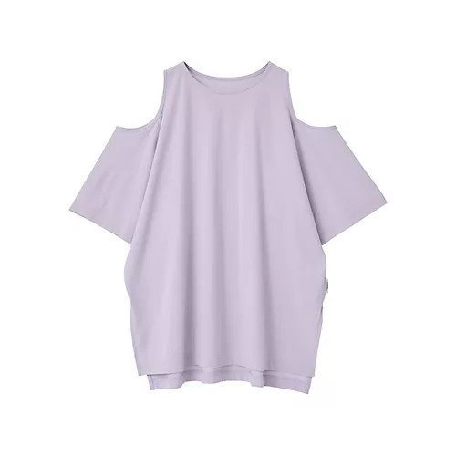 【ジュリエ/Julier】のライトプライムオープンショルダープルオーバー インテリア・キッズ・メンズ・レディースファッション・服の通販 founy(ファウニー) 　ファッション　Fashion　レディースファッション　Fashion for Women　トップス・カットソー　Cut & Sew Tops　カジュアルプルオーバー・ニットトップス　Pullovers & Knit Tops / Casual Pullovers　コレクション　Collection, Seasonal Line　スリット　Slit, Slit Detail　バランス　Balance, Style Balance　無地　Plain, Solid Color　ヨガ　Yoga, Yoga Wear　ランニング　Running, Running Wear, Activewear, Jogging　リラックス　Relax, Relaxed Fit　ワーク　Workwear, Utility Style　エレガント 上品　Elegant　ラベンダー|ID: prp329100004985342 ipo3291000000037343796