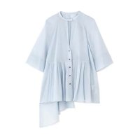 【アドーア/ADORE】のハイツイストビエラブラウス 大人の最旬トレンドファッション＆コーディネート founy(ファウニー) ファッション Fashion レディースファッション Fashion for Women トップス・カットソー Cut & Sew Tops シャツ・ブラウス・オフィスカジュアル Elegant Blouses & Button-Ups おすすめ Recommended / Our Picks アシンメトリー Asymmetrical Style スキニー Skinny, Slim Fit スタンダード Standard, Basic スタンド Stand Collar, Upright Stand フィット Fit, Slim Fit ボトム Bottoms, Lower Wear 夏 Summer 春 Spring S/S・春夏 SS, Spring/Summer, Warm Season |ID:prp329100004985354
