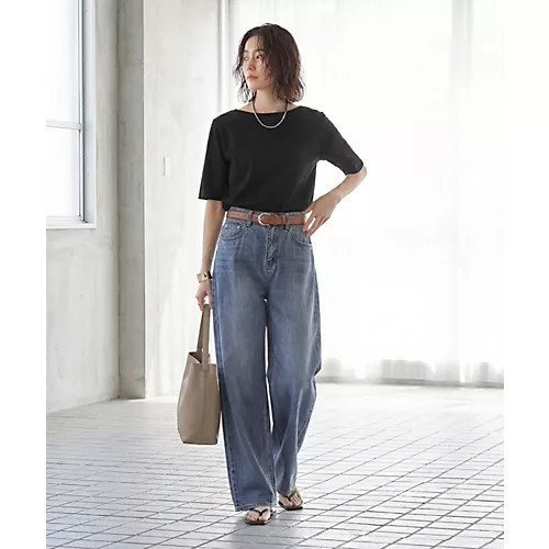 【スタイルデリ/STYLE DELI】のサラッとした5分袖ボートネックニットB 大人の最旬トレンドファッション＆コーディネート founy(ファウニー) 　ファッション　Fashion　レディースファッション　Fashion for Women　トップス・カットソー　Cut & Sew Tops　ニット　Knit Tops & Sweaters　イエロー　Yellow　インナー　Innerwear　軽量　Lightweight, Ultra Light　サロペット　Overalls, Salopette　ショルダー　Shoulder, Shoulder Strap　ジャケット　Jacket, Outerwear　ストレート　Straight, Straight Cut　スリット　Slit, Slit Detail　ドロップ　Drop Shoulder, Dropped Style　定番　Standard, Basic Item　手編み　Hand-Knitted, Handmade Knit　長袖　Long Sleeve, Full Sleeve　バランス　Balance, Style Balance　冬　Winter / This Winter　夏　Summer　other-2|ID: prp329100004986460 ipo3291000000037350725