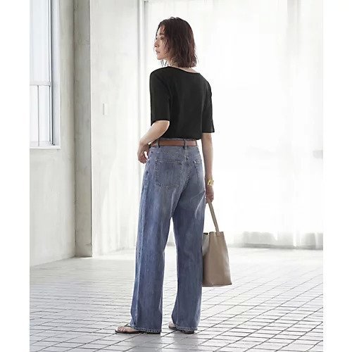 【スタイルデリ/STYLE DELI】のサラッとした5分袖ボートネックニットB 大人の最旬トレンドファッション＆コーディネート founy(ファウニー) 　ファッション　Fashion　レディースファッション　Fashion for Women　トップス・カットソー　Cut & Sew Tops　ニット　Knit Tops & Sweaters　イエロー　Yellow　インナー　Innerwear　軽量　Lightweight, Ultra Light　サロペット　Overalls, Salopette　ショルダー　Shoulder, Shoulder Strap　ジャケット　Jacket, Outerwear　ストレート　Straight, Straight Cut　スリット　Slit, Slit Detail　ドロップ　Drop Shoulder, Dropped Style　定番　Standard, Basic Item　手編み　Hand-Knitted, Handmade Knit　長袖　Long Sleeve, Full Sleeve　バランス　Balance, Style Balance　冬　Winter / This Winter　夏　Summer　other-3|ID: prp329100004986460 ipo3291000000037350727