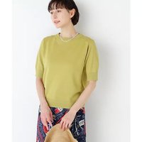 【ヒューマンウーマン/HUMAN WOMAN】の《洗える / Good Price》ペーパーヤーンニットT 大人の最旬トレンドファッション＆コーディネート founy(ファウニー) ファッション Fashion レディースファッション Fashion for Women トップス・カットソー Cut & Sew Tops ニット Knit Tops & Sweaters おすすめ Recommended / Our Picks シンプル Simple, Minimal スタンダード Standard, Basic ベーシック Basic, Essential 半袖 Short Sleeve, Half Sleeve 洗える Machine Washable |ID:prp329100004986483