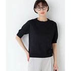 【ヒューマンウーマン/HUMAN WOMAN】の《洗える / Good Price》ペーパーヤーンニットT スミクロ|ID: prp329100004986483 ipo3291000000037350905