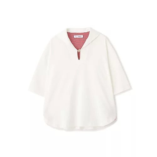 【ヒューマンウーマン/HUMAN WOMAN】の≪NATICコラボ≫セーラーカットソープルオーバー 大人の最旬トレンドファッション＆コーディネート founy(ファウニー) 　ファッション　Fashion　レディースファッション　Fashion for Women　トップス・カットソー　Cut & Sew Tops　カジュアルプルオーバー・ニットトップス　Pullovers & Knit Tops / Casual Pullovers　カットソー・ベーシックTシャツ　Cut-and-Sewn Tops / Stretch Tees & Basics　コラボ　Collaboration, Collab　スタンダード　Standard, Basic　フロント　Front, Front Design　ボーダー　Border, Stripe　おすすめ　Recommended / Our Picks　other-2|ID: prp329100004986487 ipo3291000000037350940