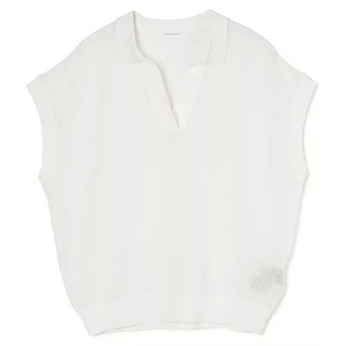 【プレインピープル/PLAIN PEOPLE】のハイツイストコットンメッシュスキッパープルオーバー インテリア・キッズ・メンズ・レディースファッション・服の通販 founy(ファウニー) 　ファッション　Fashion　レディースファッション　Fashion for Women　トップス・カットソー　Cut & Sew Tops　カジュアルプルオーバー・ニットトップス　Pullovers & Knit Tops / Casual Pullovers　フレア　Flare, Flared　ボトム　Bottoms, Lower Wear　メッシュ　Mesh, Net Fabric　リラックス　Relax, Relaxed Fit　ワイド　Wide, Wide Fit　洗える　Machine Washable　ホワイト|ID: prp329100004987000 ipo3291000000037358010