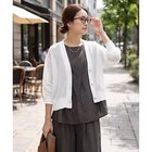 【スタイルデリ/STYLE DELI】の【selection】メタルボタンメッシュカーディガン ホワイト|ID: prp329100004987828 ipo3291000000037365341