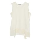 【パドカレ/pas de calais】の26SSマテリアルミックスタンク アイボリー|ID:prp329100004987829