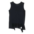 【パドカレ/pas de calais】の26SSマテリアルミックスタンク ネイビー|ID:prp329100004987829
