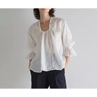 【マルティニーク/martinique】のラミーネックギャザーブラウス 大人の最旬トレンドファッション＆コーディネート founy(ファウニー) ファッション Fashion レディースファッション Fashion for Women トップス・カットソー Cut & Sew Tops シャツ・ブラウス・オフィスカジュアル Elegant Blouses & Button-Ups ギャザー Gathered, Ruffled 今季 This Season, Current Season ショート Short, Short Length スタンド Stand Collar, Upright Stand バランス Balance, Style Balance フレア Flare, Flared ワイド Wide, Wide Fit おすすめ Recommended / Our Picks エレガント 上品 Elegant thumbnail ホワイト|ID: prp329100004990499 ipo3291000000037379747