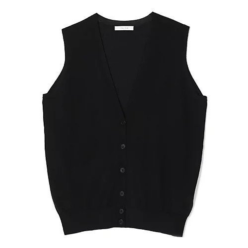 【ザ ロウ/THE ROW】のNEEL CARDIGAN インテリア・キッズ・メンズ・レディースファッション・服の通販 founy(ファウニー) https://founy.com/ ファッション Fashion レディースファッション Fashion for Women トップス・カットソー Cut & Sew Tops カーディガン・羽織り Layered Style Cardigans カーディガン Cardigan, Knitwear ノースリーブ Sleeveless, No-Sleeve フィット Fit, Slim Fit フェザー Feather, Feather Detail ベスト Vest, Waistcoat |ID: prp329100004990503 ipo3291000000037379761