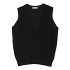 【ザ ロウ/THE ROW】のNEEL CARDIGAN 大人の最旬トレンドファッション＆コーディネート founy(ファウニー) ファッション Fashion レディースファッション Fashion for Women トップス・カットソー Cut & Sew Tops カーディガン・羽織り Layered Style Cardigans カーディガン Cardigan, Knitwear ノースリーブ Sleeveless, No-Sleeve フィット Fit, Slim Fit フェザー Feather, Feather Detail ベスト Vest, Waistcoat thumbnail BLACK|ID: prp329100004990503 ipo3291000000037379763