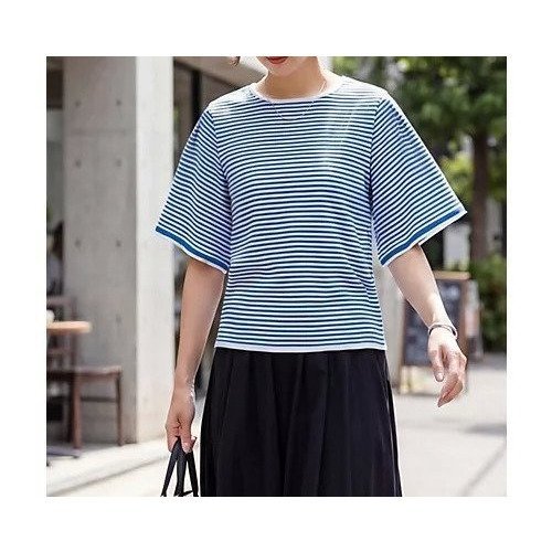 【スタイルデリ/STYLE DELI】の薄手シャリ感フレアスリーブトップス インテリア・キッズ・メンズ・レディースファッション・服の通販 founy(ファウニー) https://founy.com/ ファッション Fashion レディースファッション Fashion for Women トップス・カットソー Cut & Sew Tops イエロー Yellow インナー Innerwear サロペット Overalls, Salopette ストレート Straight, Straight Cut スリット Slit, Slit Detail スリーブ Sleeve, Long Sleeve / Short Sleeve 定番 Standard, Basic Item バランス Balance, Style Balance フレア Flare, Flared ベスト Vest, Waistcoat ボーダー Border, Stripe 半袖 Short Sleeve, Half Sleeve 無地 Plain, Solid Color おすすめ Recommended / Our Picks 夏 Summer エレガント 上品 Elegant |ID: prp329100004990508 ipo3291000000037379785