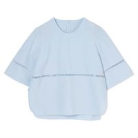 【プレインピープル/PLAIN PEOPLE】のオーガニックタイプライタークルーネックプルオーバー 大人の最旬トレンドファッション＆コーディネート founy(ファウニー) ファッション Fashion レディースファッション Fashion for Women トップス・カットソー Cut & Sew Tops カジュアルプルオーバー・ニットトップス Pullovers & Knit Tops / Casual Pullovers インド Indian Textile オーガニック Organic Cotton セットアップ Set-Up, Coordinated Outfit タイプライター Typewriter Fabric, Crisp Cotton モダン Modern, Contemporary レース Lace, Lace Fabric 洗える Machine Washable |ID:prp329100004990517