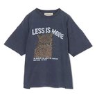 【レミレリーフ/REMI RELIEF】のHARD SP加工20/-天竺BIGサイズT(LESS IS MORE C) ネイビー|ID: prp329100004990524 ipo3291000000037379904