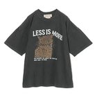 【レミレリーフ/REMI RELIEF】のHARD SP加工20/-天竺BIGサイズT(LESS IS MORE C) ブラック|ID: prp329100004990524 ipo3291000000037379905