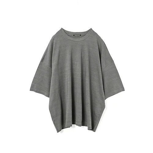 【ミズイロ インド/mizuiro ind】のクルーネックワイドチュニック インテリア・キッズ・メンズ・レディースファッション・服の通販 founy(ファウニー) 　ファッション　Fashion　レディースファッション　Fashion for Women　トップス・カットソー　Cut & Sew Tops　インディゴ　Indigo Denim　チュニック　Tunic, Long Top　ボトム　Bottoms, Lower Wear　ワイド　Wide, Wide Fit　夏　Summer　グレー|ID: prp329100004992230 ipo3291000000037386842