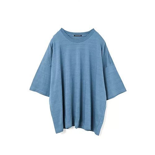 【ミズイロ インド/mizuiro ind】のクルーネックワイドチュニック インテリア・キッズ・メンズ・レディースファッション・服の通販 founy(ファウニー) 　ファッション　Fashion　レディースファッション　Fashion for Women　トップス・カットソー　Cut & Sew Tops　インディゴ　Indigo Denim　チュニック　Tunic, Long Top　ボトム　Bottoms, Lower Wear　ワイド　Wide, Wide Fit　夏　Summer　インディゴブルー|ID: prp329100004992230 ipo3291000000037386844