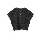 【ミズイロ インド/mizuiro ind】のレースコンビクルーネックシャツ 大人の最旬トレンドファッション＆コーディネート founy(ファウニー) ファッション Fashion レディースファッション Fashion for Women トップス・カットソー Cut & Sew Tops シャツ・ブラウス・オフィスカジュアル Elegant Blouses & Button-Ups インナー Innerwear フロント Front, Front Design レース Lace, Lace Fabric 無地 Plain, Solid Color thumbnail ブラック|ID: prp329100004992234 ipo3291000000037386880