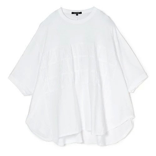 【パドカレ/pas de calais】の26SS パッチワークT インテリア・キッズ・メンズ・レディースファッション・服の通販 founy(ファウニー) 　ファッション　Fashion　レディースファッション　Fashion for Women　2026年　2026　2026春夏・S/S　Spring/Summer 2026 SS26　インド　Indian Textile　ストライプ　Stripe, Striped Pattern　パッチワーク　Patchwork, Mixed Fabric　ボーダー　Border, Stripe　夏　Summer　洗える　Machine Washable　サラシ|ID: prp329100004993034 ipo3291000000037395213