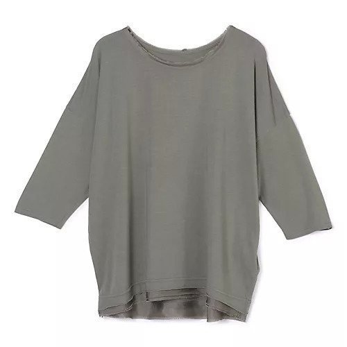 【パドカレ/pas de calais】の26SSレーヨンコットン PO インテリア・キッズ・メンズ・レディースファッション・服の通販 founy(ファウニー) 　ファッション　Fashion　レディースファッション　Fashion for Women　2026年　2026　2026春夏・S/S　Spring/Summer 2026 SS26　ワイド　Wide, Wide Fit　洗える　Machine Washable　グレー|ID: prp329100004993038 ipo3291000000037395244