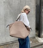 【その他のブランド/Other】の洗える キルティングトートマザーズバッグ 人気、トレンドファッション・服の通販 founy(ファニー) ファッション Fashion キッズファッション KIDS おすすめ Recommend キルティング Quilting タンブラー Tumbler ポケット Pocket 巾着 Purse 手帳 Pocket Book 洗える Washable 財布 Wallet 軽量 Lightweight thumbnail GREIGE|ID: prp329100003472956 ipo3291000000031957240