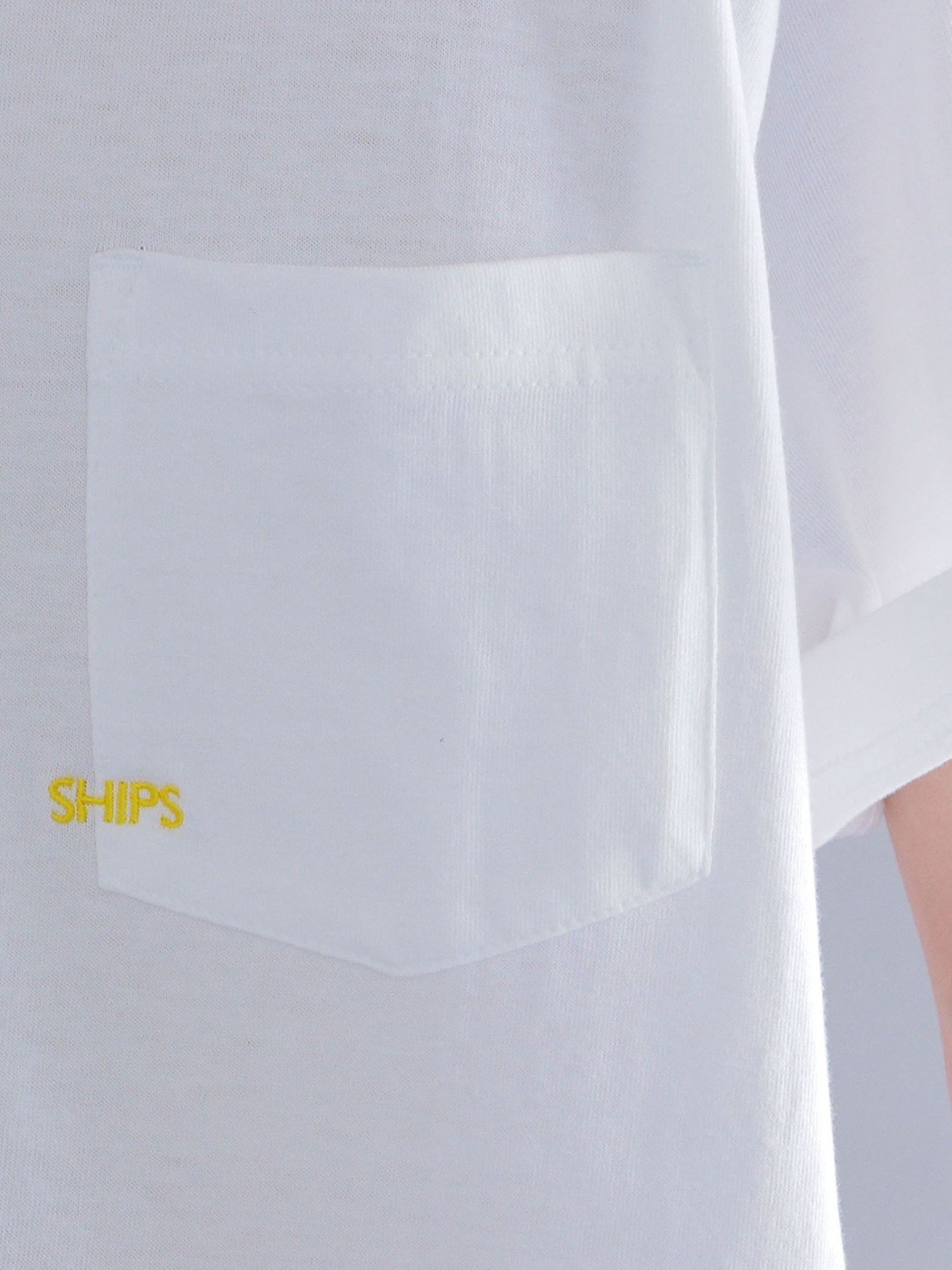 【シップス フォー ウィメン/SHIPS】の*SHIPS マイクロ SHIPSロゴ ポケット Tシャツ インテリア・キッズ・メンズ・レディースファッション・服の通販 founy(ファニー) 　ファッション　Fashion　レディースファッション　WOMEN　トップス・カットソー　Tops/Tshirt　シャツ/ブラウス　Shirts/Blouses　ロング / Tシャツ　T-Shirts　おすすめ　Recommend　クール　Cool　ポケット　Pocket　定番　Standard　ストーン|ID: prp329100003796569 ipo3291000000025392527