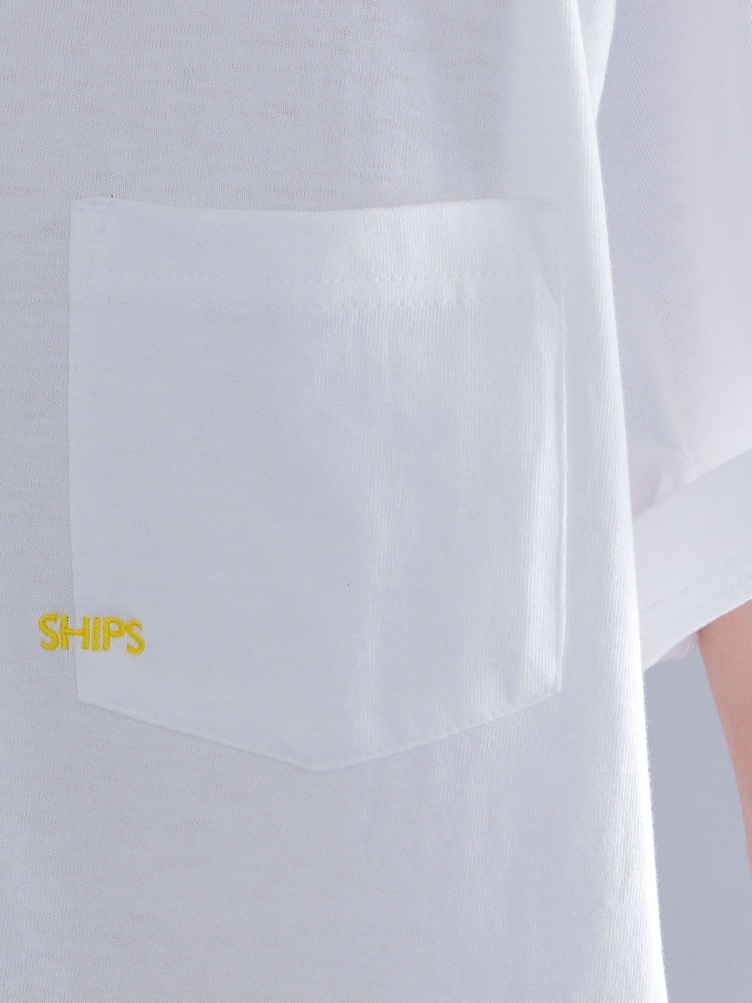 【シップス フォー ウィメン/SHIPS】の【WEB限定】SHIPS マイクロ SHIPSロゴ ポケット Tシャツ インテリア・キッズ・メンズ・レディースファッション・服の通販 founy(ファニー) 　ファッション　Fashion　レディースファッション　WOMEN　トップス・カットソー　Tops/Tshirt　シャツ/ブラウス　Shirts/Blouses　ロング / Tシャツ　T-Shirts　おすすめ　Recommend　クール　Cool　ポケット　Pocket　定番　Standard　ストーン|ID: prp329100003796569 ipo3291000000029523011