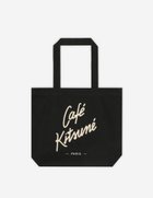 【メゾン キツネ/MAISON KITSUNE】のCafe Kitsune/CAFE KITSUNE TOTE BLACK|ID: prp329100003797154 ipo3291000000027484905