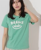 【ビームス ハート/BEAMS HEART】のBEAMS HEART / スマイル ロゴTシャツ 24SS LIME|ID: prp329100003808704 ipo3291000000025991562