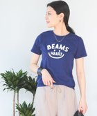 【ビームス ハート/BEAMS HEART】のBEAMS HEART / スマイル ロゴTシャツ 24SS イージーケア 人気、トレンドファッション・服の通販 founy(ファニー) ファッション Fashion レディースファッション WOMEN トップス・カットソー Tops/Tshirt シャツ/ブラウス Shirts/Blouses ロング / Tシャツ T-Shirts コンパクト Compact シンプル Simple 人気 Popularity プレーン Plane 半袖 Short Sleeve メンズ Mens おすすめ Recommend 2024年 2024 2024春夏・S/S Ss,Spring/Summer,2024 thumbnail NAVY|ID: prp329100003808704 ipo3291000000025991566