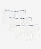 【カルバンクライン/Calvin Klein / MEN】の【公式ショップ】 カルバンクライン コットン ストレッチ ボクサーパンツ 3 枚パック Calvin Klein Underwear U2664 WHITE|ID: prp329100003814337 ipo3291000000028564838