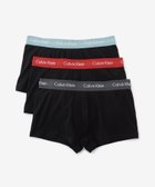 【カルバンクライン/Calvin Klein / MEN】の【公式ショップ】 カルバンクライン コットン ストレッチ ボクサーパンツ 3 枚パック Calvin Klein Underwear U2664 BLK/POMPIAN_RED|ID: prp329100003814337 ipo3291000000028564840