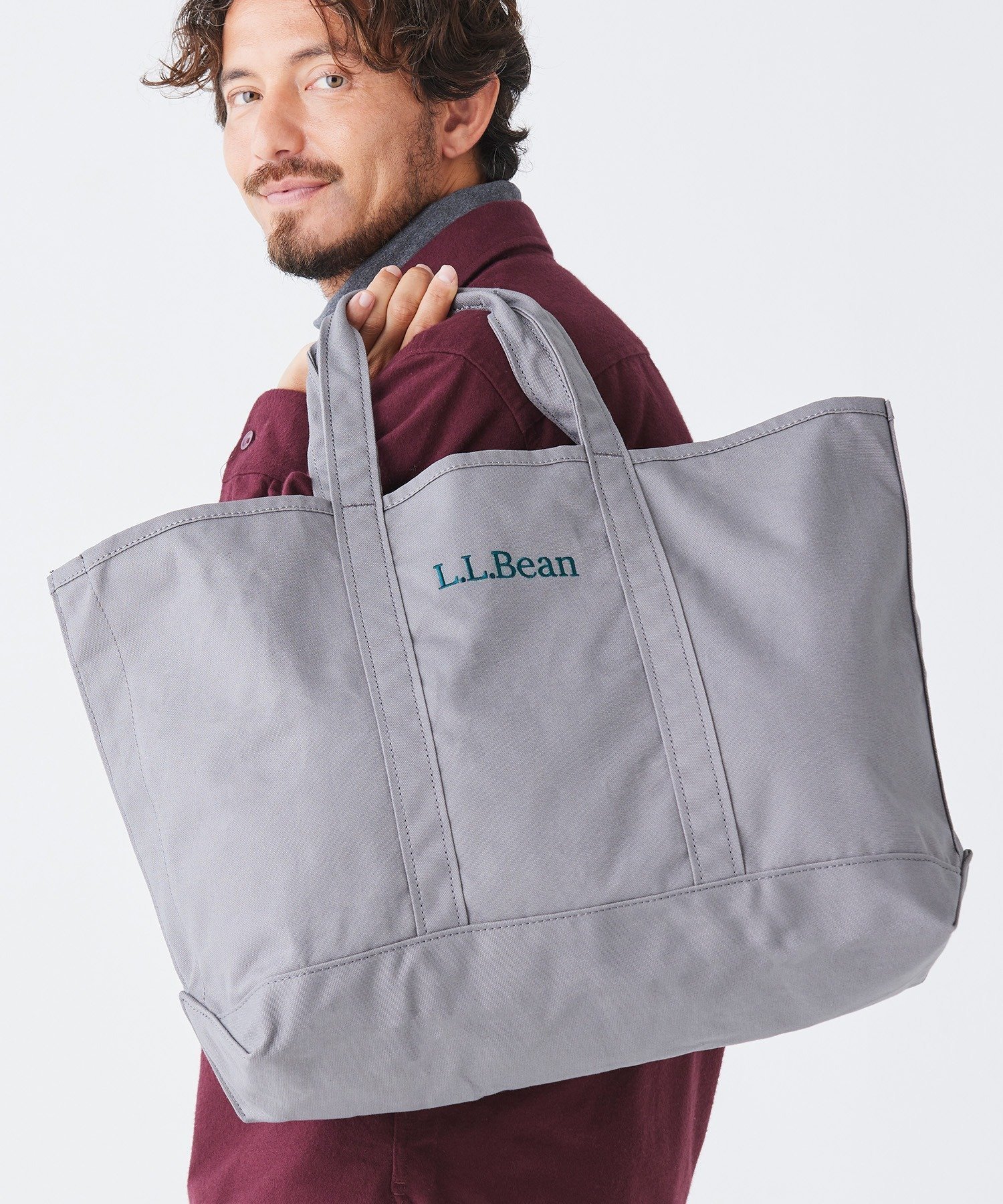 【エルエルビーン/L.L.Bean】のグローサリー・トート インテリア・キッズ・メンズ・レディースファッション・服の通販 founy(ファニー) 　ファッション　Fashion　レディースファッション　WOMEN　バッグ　Bag　キャンバス　Canvas　コーティング　Coating　レギュラー　Regular　Platinum|ID: prp329100003823334 ipo3291000000029506333