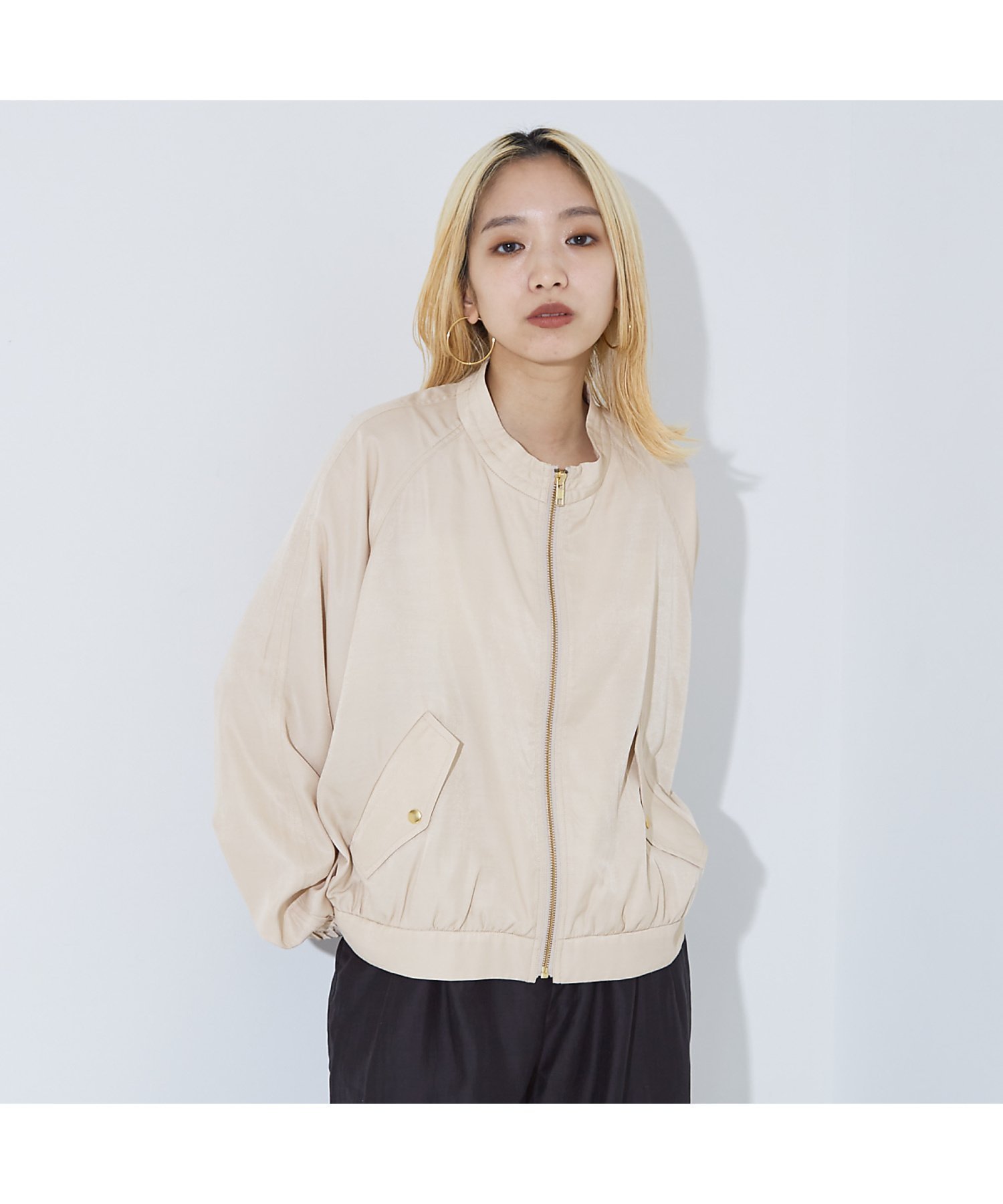 【その他のブランド/Other】のスタンド ドルマン ブルゾン 人気、トレンドファッション・服の通販 founy(ファニー) 　ファッション　Fashion　レディースファッション　WOMEN　アウター　Coat Outerwear　ブルゾン　Blouson/Jackets　ギャザー　Gather　スタンド　Stand　バランス　Balance　ブルゾン　Blouson　夏　Summer　 other-1|ID: prp329100003831280 ipo3291000000028754444