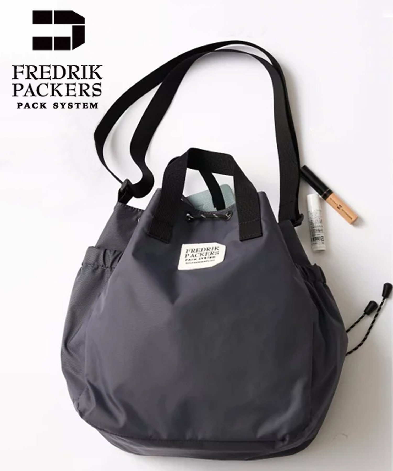 【その他のブランド/Other】のFREDRIK PACKERS/EC限定カラーあり!BLOOM SHOULDER NYLON 2WAYトートorショルダーバッグ フレドリックパッカーズ インテリア・キッズ・メンズ・レディースファッション・服の通販 founy(ファニー) 　ファッション　Fashion　レディースファッション　WOMEN　バッグ　Bag　アウトドア　Outdoor　巾着　Purse　軽量　Lightweight　ショルダー　Shoulder　フォルム　Form　ポケット　Pocket　別注　Special Order　レオパード　Leopard　送料無料　Free Shipping　GRY|ID: prp329100003840896 ipo3291000000029365240