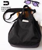 【セットアップセブン/SETUP7】のFREDRIK PACKERS/【別注色あり!】BLOOM SHOULDER NYLON 2WAYトートorショルダーバッグ BLK|ID: prp329100003840896 ipo3291000000034772183