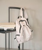 【ビューティ&ユース ユナイテッドアローズ/BEAUTY&YOUTH / UNITED ARROWS】のドロストポケット リュック LT.GRAY|ID: prp329100003846637 ipo3291000000032724603