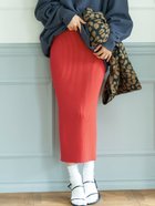 【コカ/COCA】のニットスカート 人気、トレンドファッション・服の通販 founy(ファニー) ファッション Fashion レディースファッション WOMEN スカート Skirt おすすめ Recommend カットソー Cut And Sew フィット Fit ポケット Pocket リブニット Rib Knit 定番 Standard thumbnail Red|ID: prp329100003851016 ipo3291000000026073819