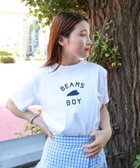 【ビームス ウイメン/BEAMS】の【受注生産商品】BEAMS BOY / HEART ロゴ Tシャツ WHT/NVY|ID: prp329100003856847 ipo3291000000027466431