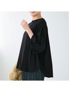 【コカ/COCA】のビックシルエットテールカット5分袖Tシャツ Black|ID: prp329100003901228 ipo3291000000028301584