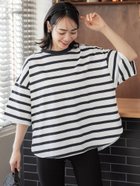 【コカ/COCA】のビックシルエットテールカット5分袖Tシャツ B|ID: prp329100003901228 ipo3291000000028301590