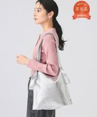 【ビームス ウイメン/BEAMS】の【レザートートバッグ/ギフト/プレゼント/A4サイズ/仕事/ビジネスバッグ/大学生/卒園/卒業】BEAURE * Ray BEAMS / 別注 2WAY バッグ SILVER|ID: prp329100003913286 ipo3291000000034811712