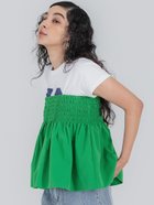 【コカ/COCA】のパリフワ2WAYベアトップスカート 人気、トレンドファッション・服の通販 founy(ファニー) ファッション Fashion レディースファッション WOMEN スカート Skirt シャーリング Shirring フィット Fit ポケット Pocket ミニスカート Mini Skirt thumbnail Green|ID: prp329100003920961 ipo3291000000026456688
