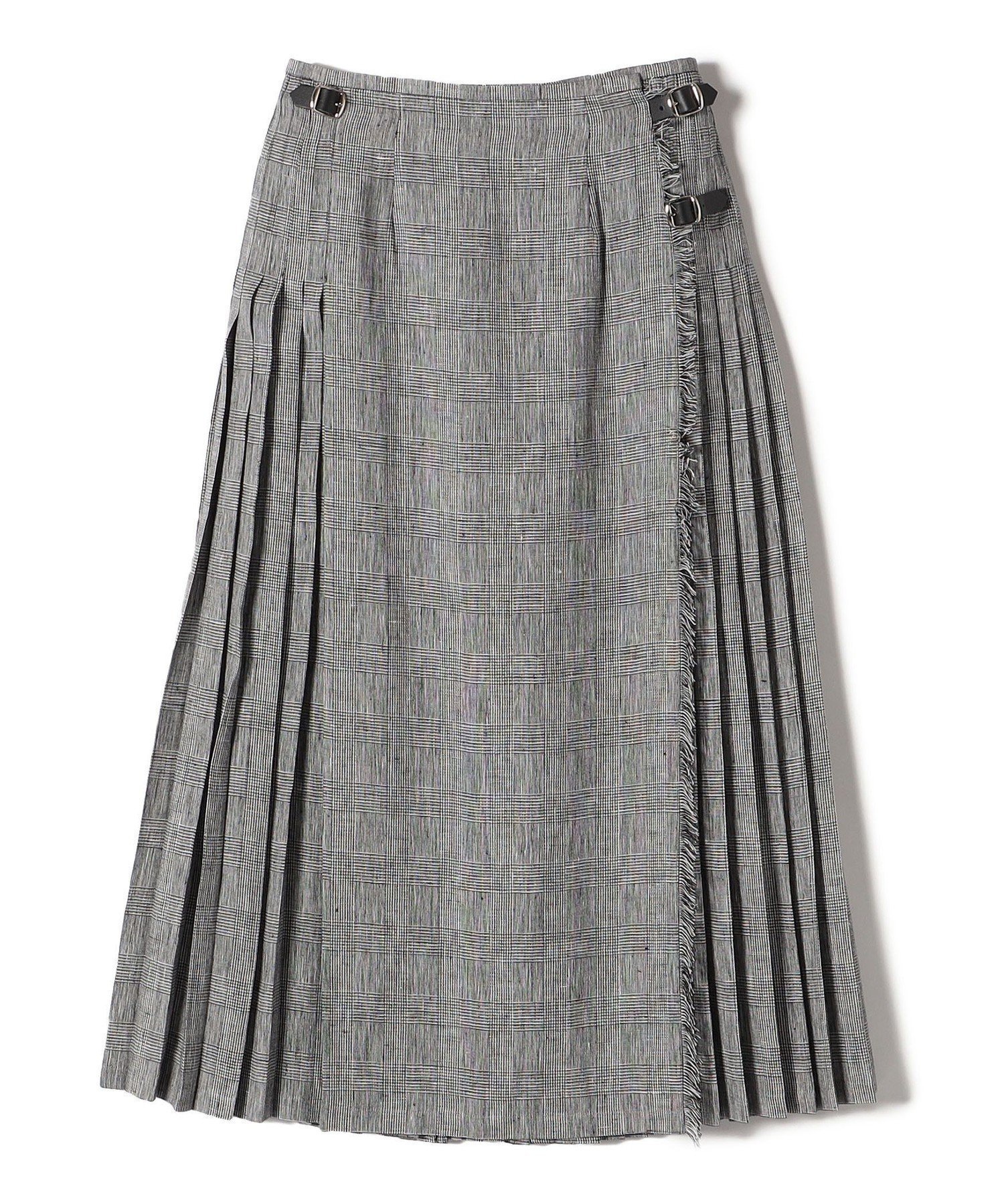 【シップス フォー ウィメン/SHIPS】のONEIL OF DUBLIN アコーディオン スカート インテリア・キッズ・メンズ・レディースファッション・服の通販 founy(ファニー) 　ファッション　Fashion　レディースファッション　WOMEN　スカート　Skirt　2024年　2024　2024春夏・S/S　Ss,Spring/Summer,2024　キルト　Quilt　チェック　Check　プリーツ　Pleats　定番　Standard　ダークグレー|ID: prp329100003924163 ipo3291000000025939110